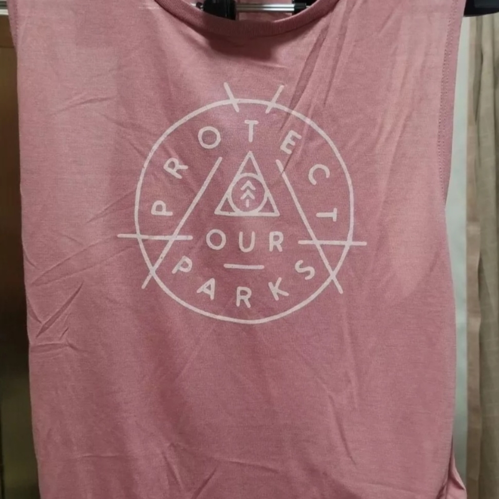 Parks Project Dusty Rose Graphic Tank